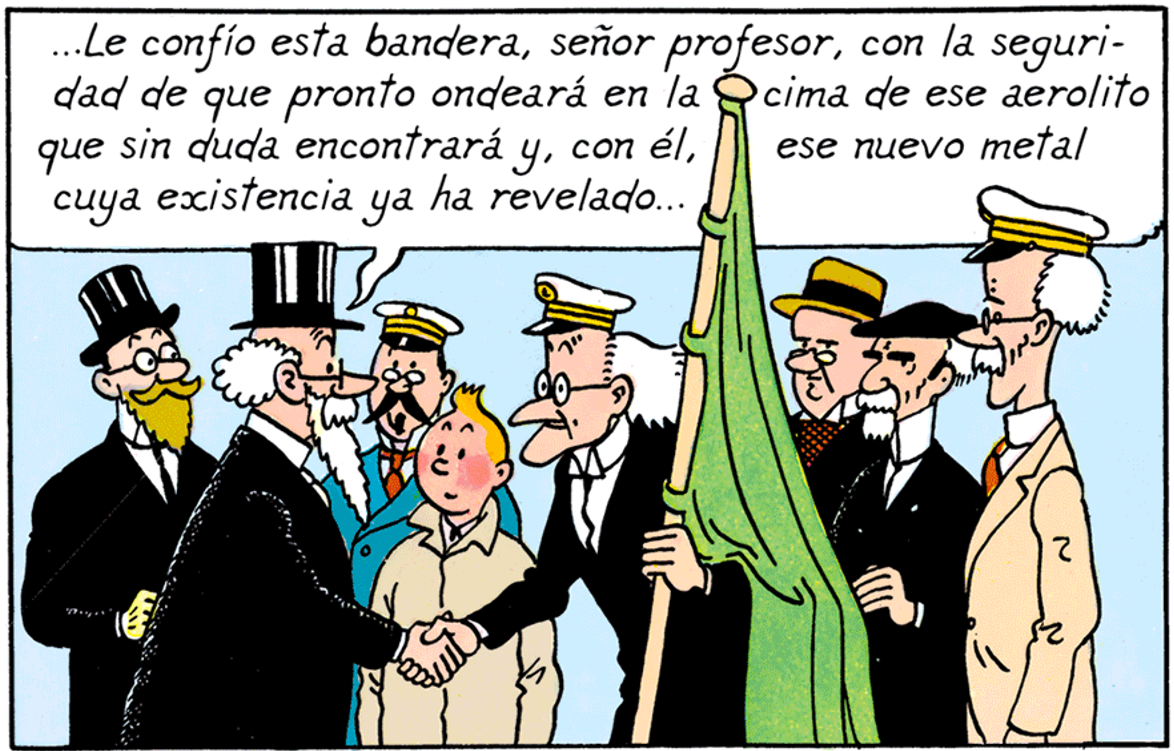 L'Etoile Mystérieuse les professeurs se serrent la main